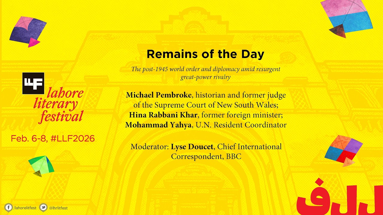 Remains of the Day - LLF 2026