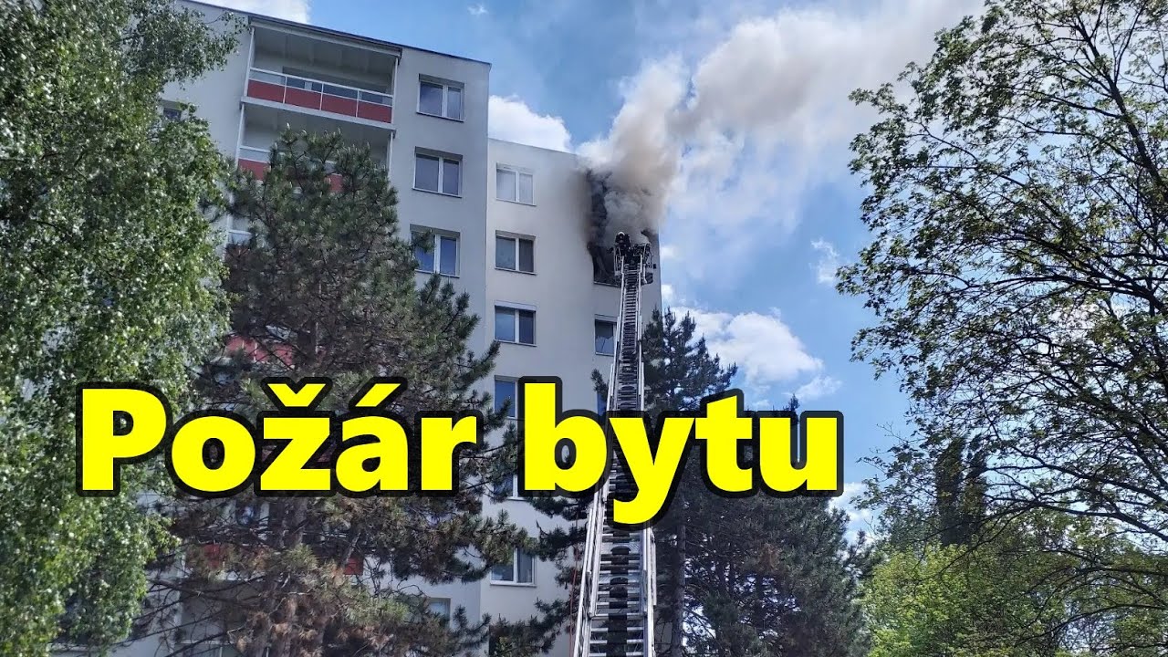 Požár bytu