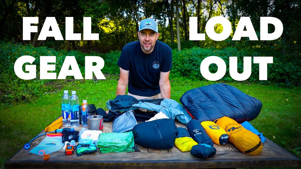 How I Fit All My Gear In My Pack | Fall Backpacking Gear Loadout