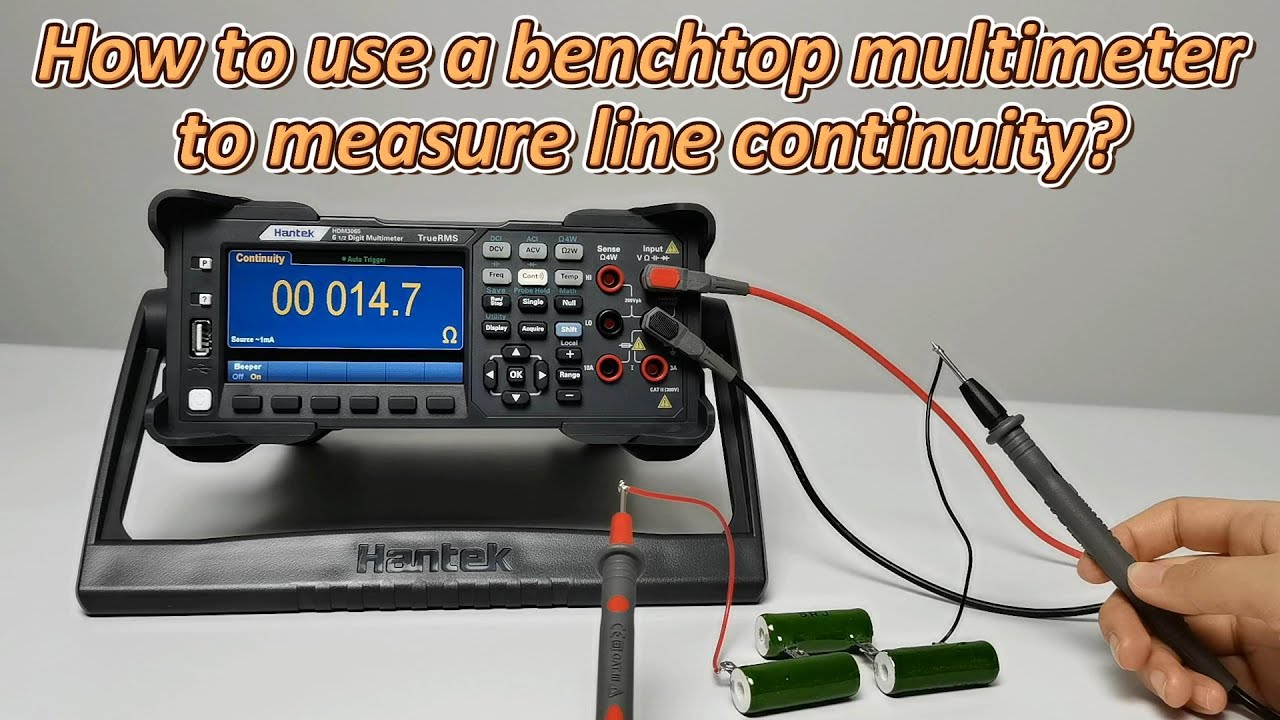 Hantek New product HDM3065, DMM multimeter measure line contiuity bench multimeter
