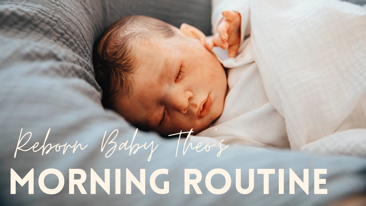 Newborn Baby Theo's Morning Routine l Reborn Baby Theo l Reborn Life