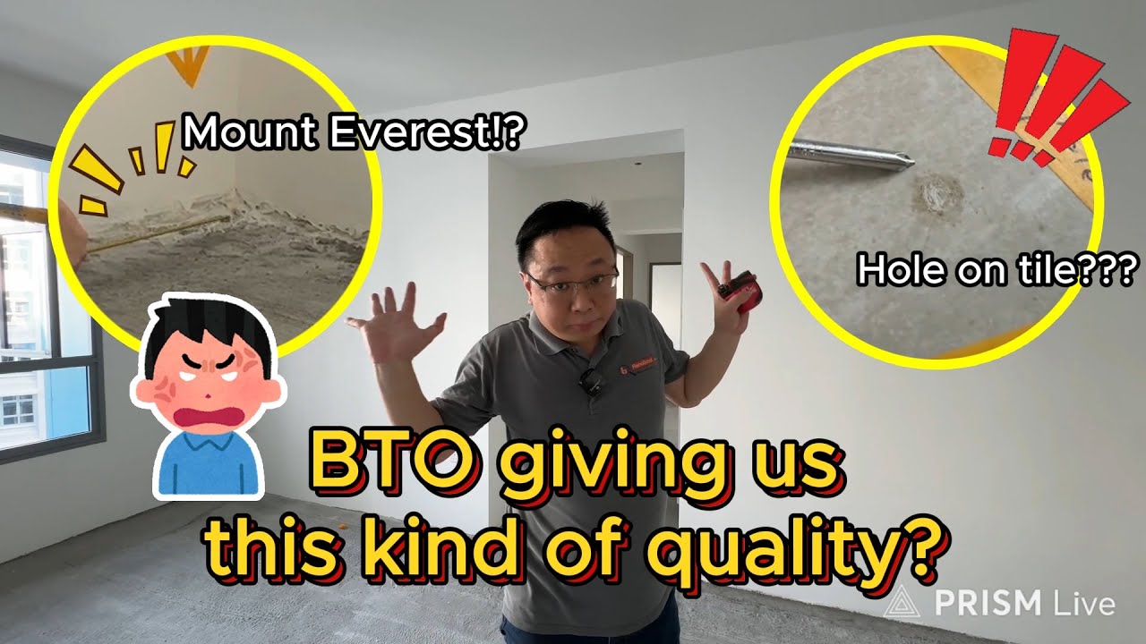 Renovation LIVE On Site | BTO giving us this kind of quality!? BTO 给我们这种质量！？