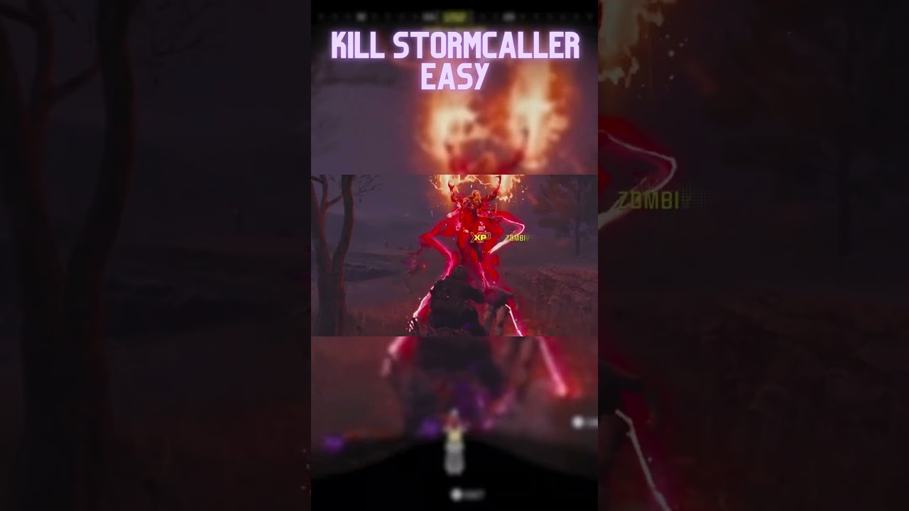 EASYIEST Way to kill Stormcaller in MW3 Zombies