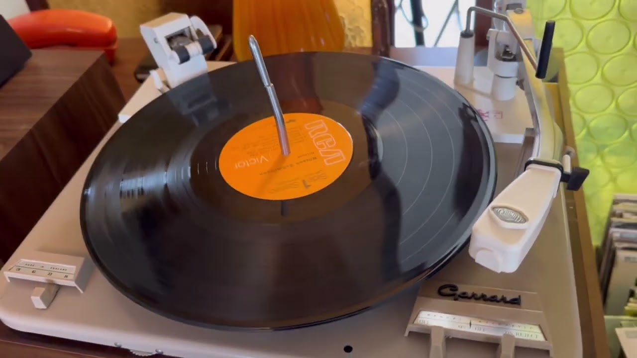 Garrard Type A Turntable Record Player restored