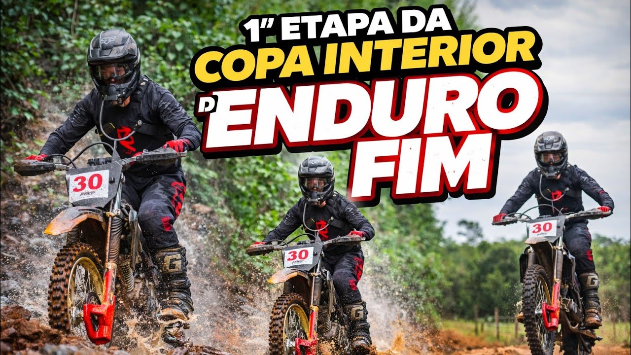 1ª Etapa Copa Interior de Enduro em Dois Córregos 2026
