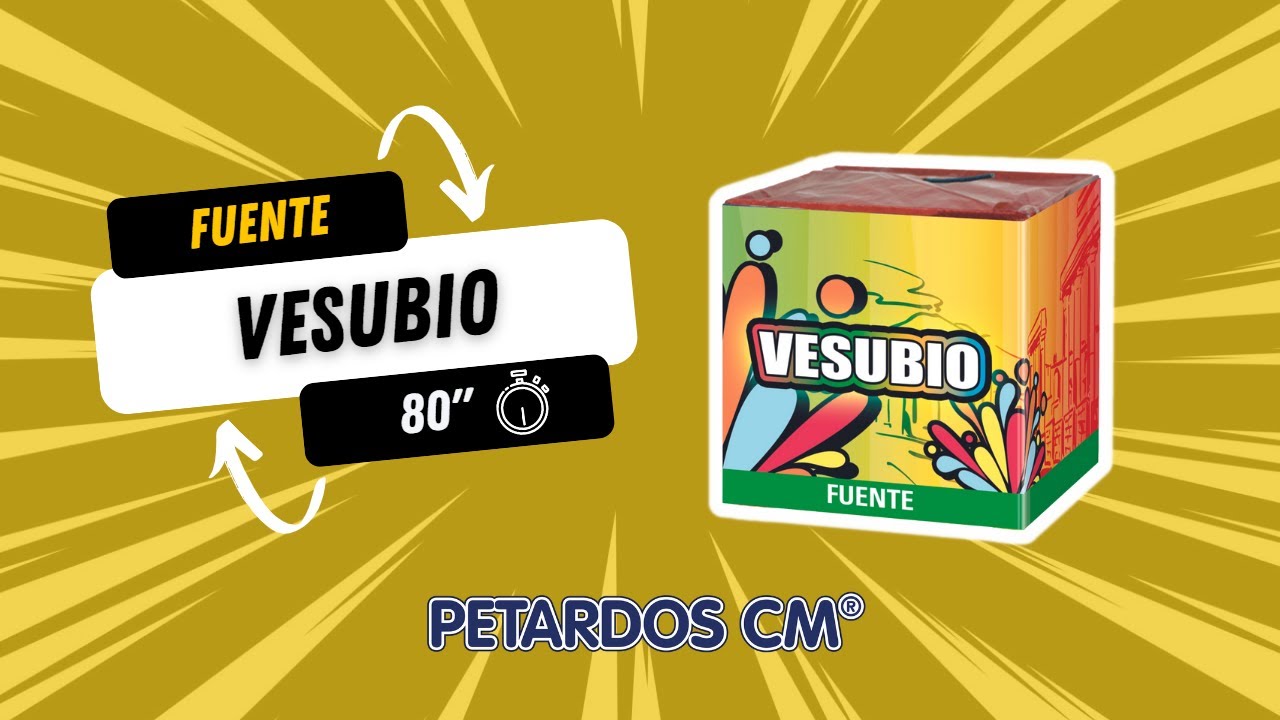 Fuente Vesubio - Petardos CM