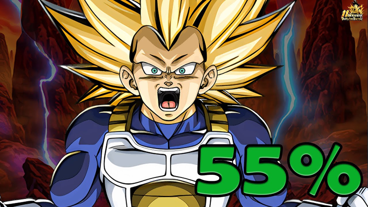 HIS EX SUPER ATTACK IS BROKEN!! How Good Is TEQ LR SSJ3 Vegeta At 55%? [Dokkan Battle]