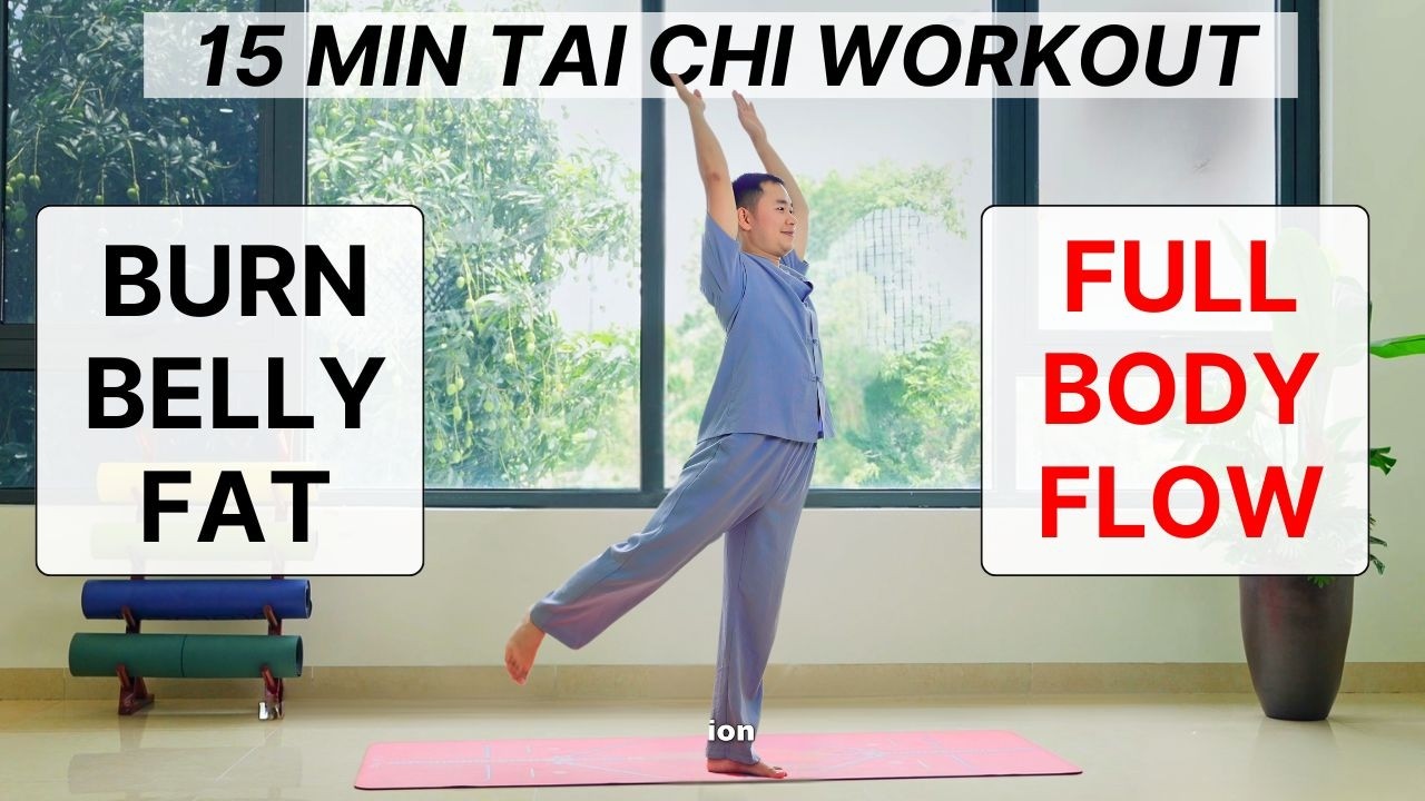 15 Min Tai Chi Flow | Burn Belly Fat & Move Better