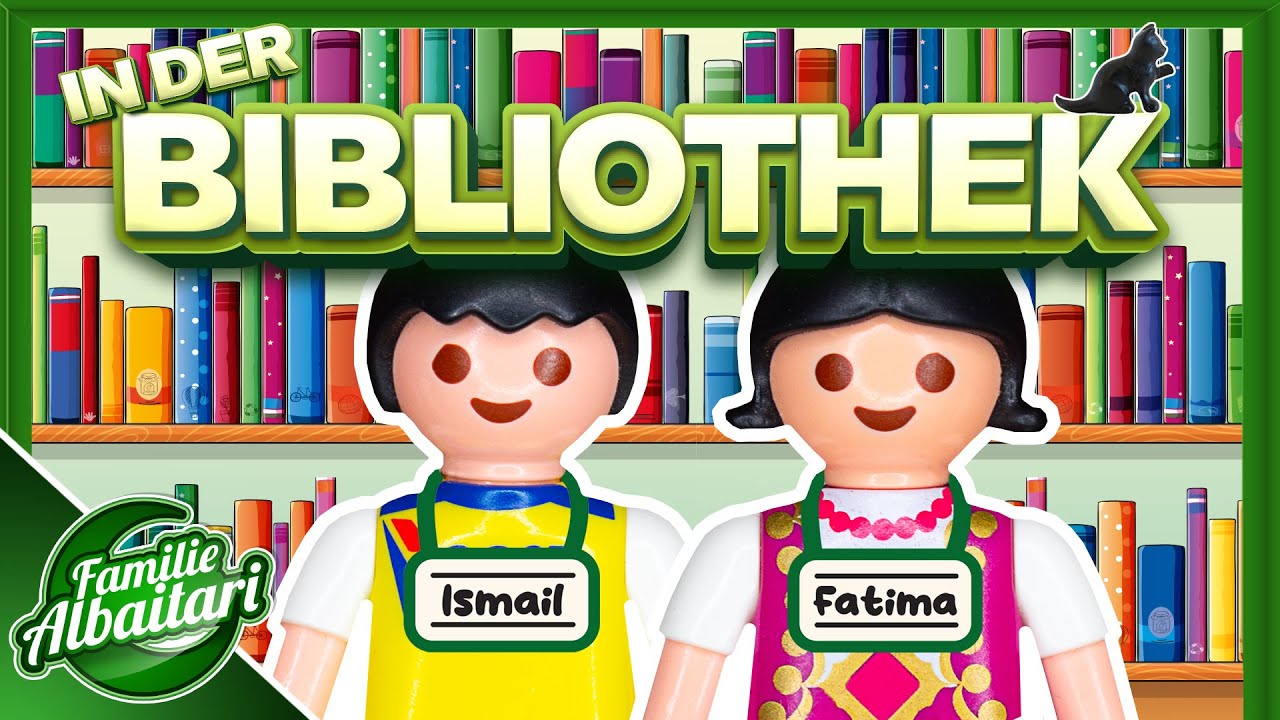 📚 In der Bibliothek Iqra 📖 In der Bücherei als Bibliothekar 📗❤️ Spaß am Lesen für Kinder