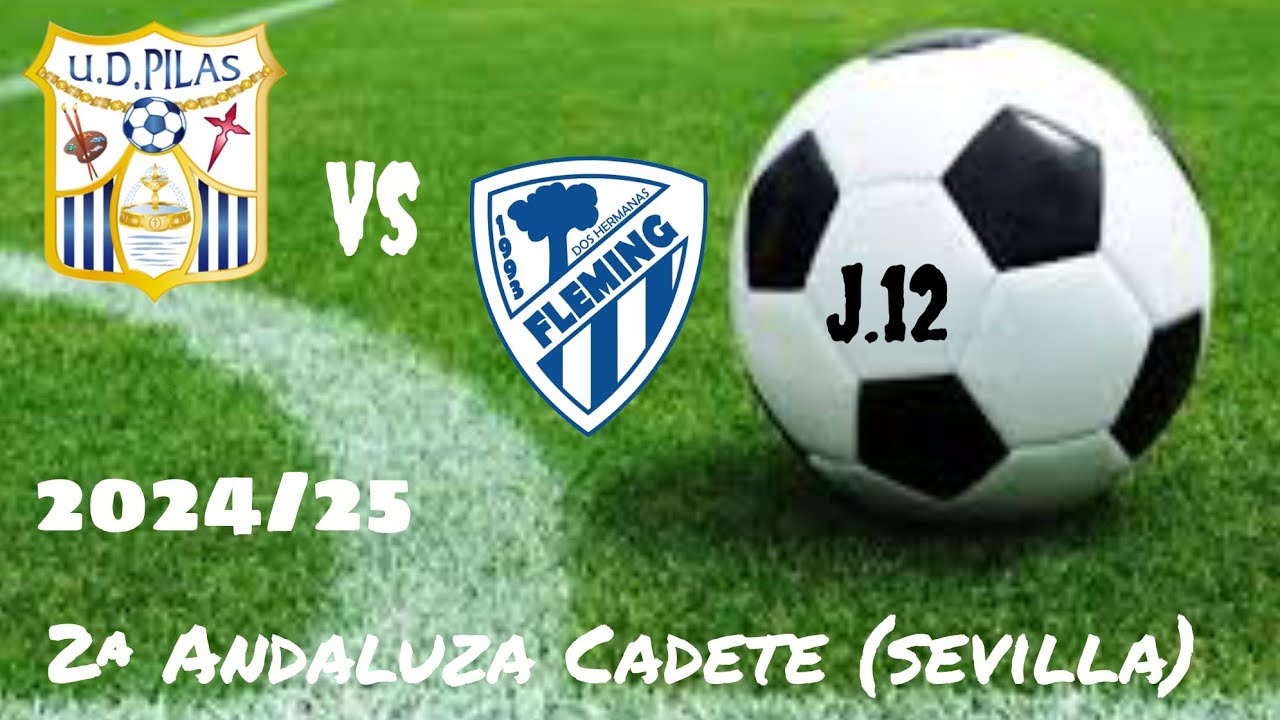 2ª Andaluza Cadete (Sevilla) jornada 12 u.d. pilas vs c.d. doctor fleming