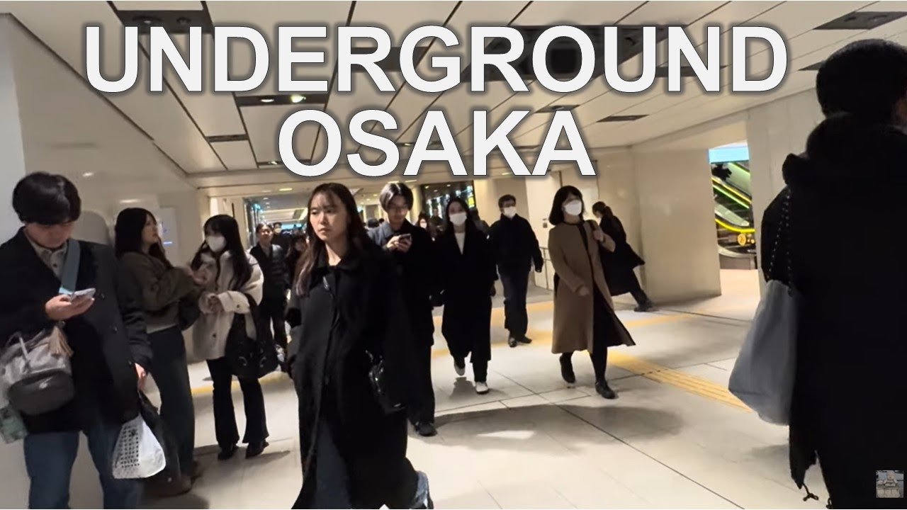Japan Underground Walk | Umeda, Osaka ,vlog,travel
