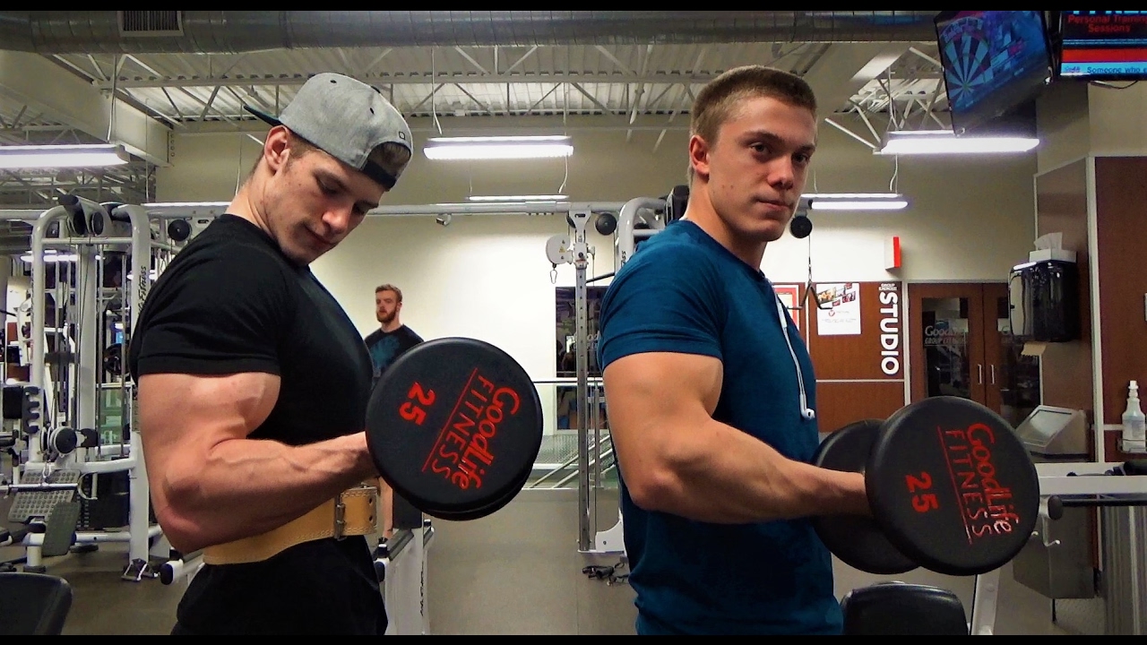 TEEN BODYBUILDERS WORKOUT!