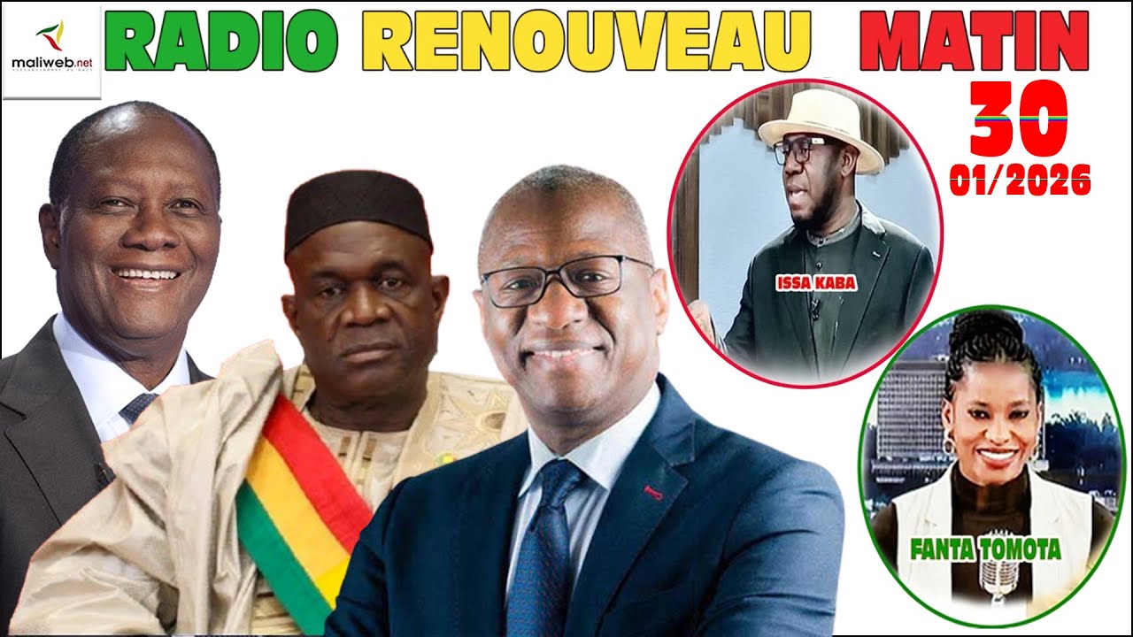 LE MATINAL DE LA RADIO RENOUVEAU FM du 30 Janvier 2026