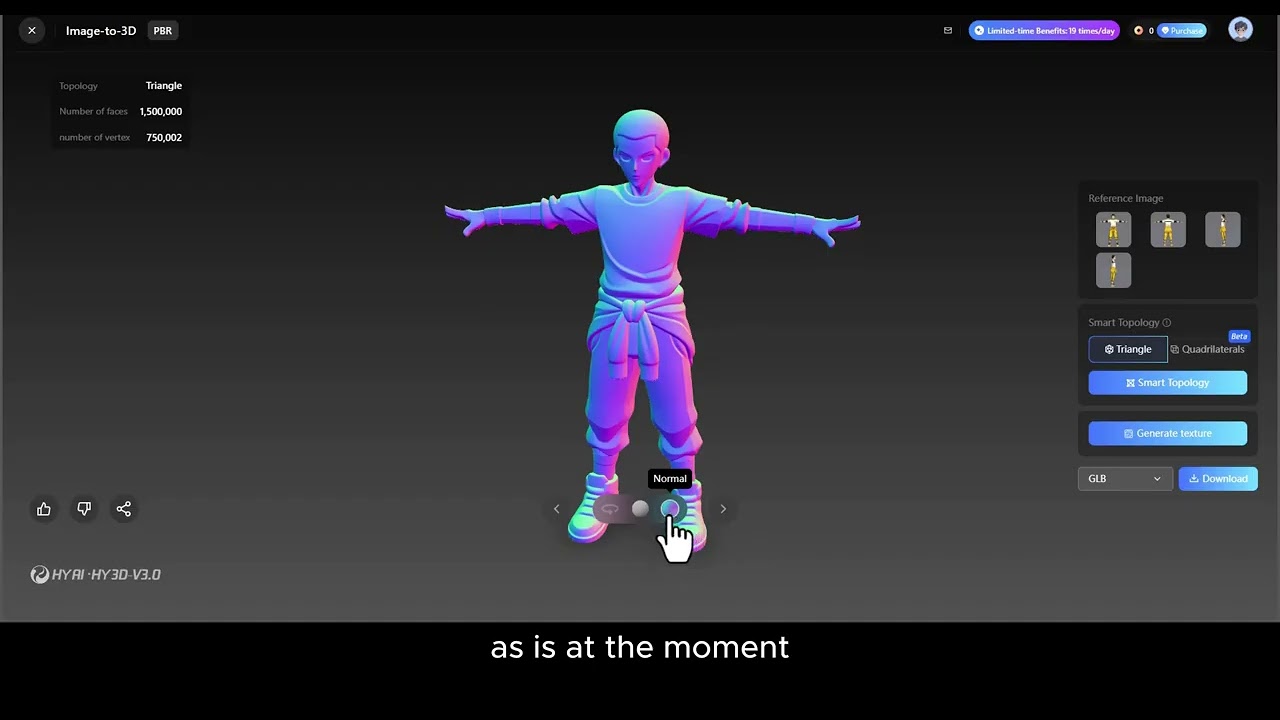Speed Up Your Game Dev: 2D Image to Rigged 3D Character (AI Workflow) using Tencent Hunyuan 3D