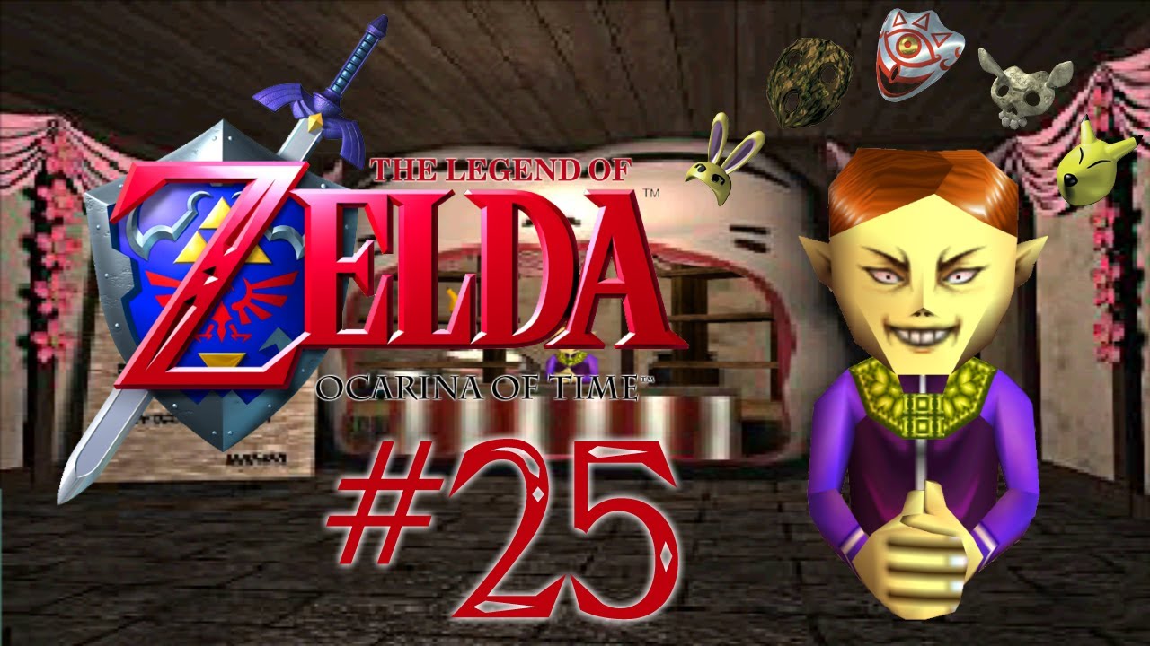 [Detonado Completo 100%] Zelda: Ocarina of Time #25 - VENDEDOR DE MÁSCARAS MEDONHO!