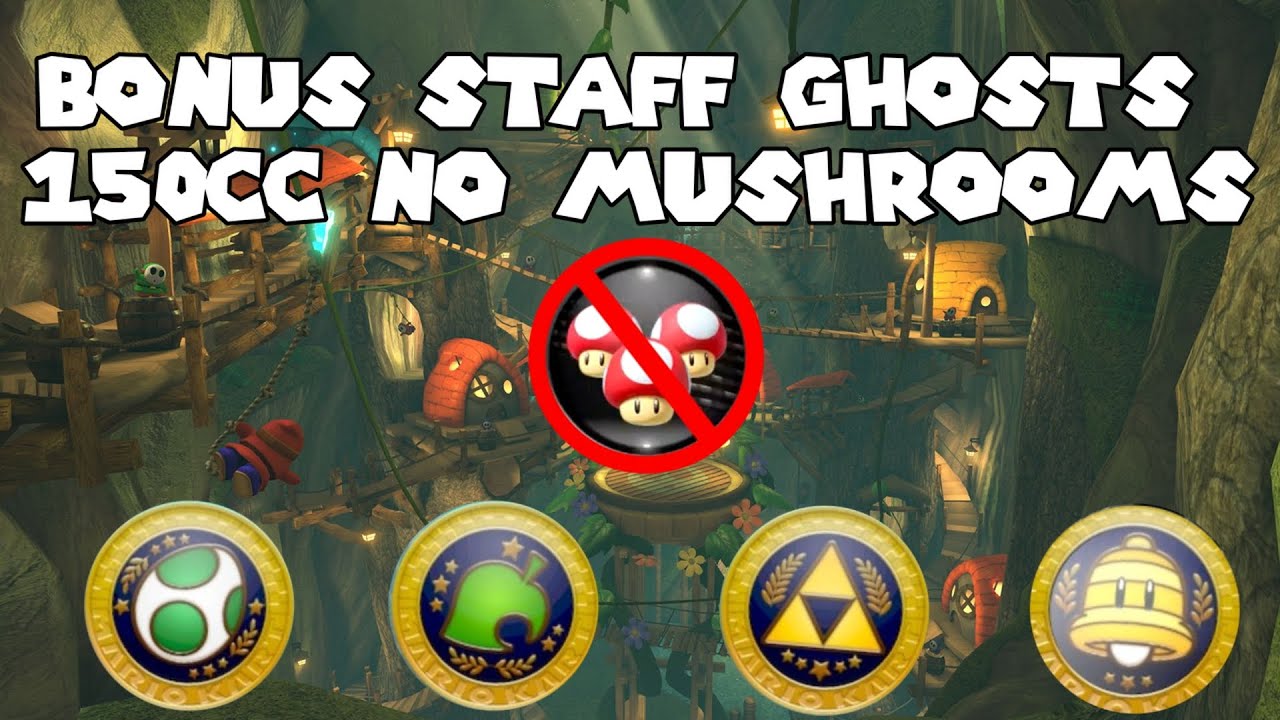 HOW TO BEAT ALL THE MK8 DELUXE STAFF GHOSTS | Part 3: Bonus Tracks, 150cc