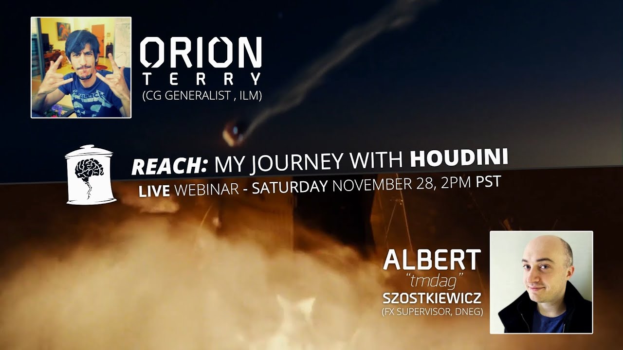 Live Webinar - The Excellent adventure of Houdini Mentorship