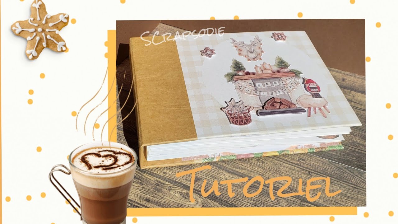 Tutoriel du mini album réalisé avec 1 des bloc 