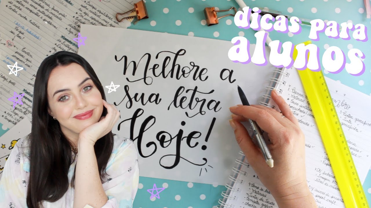 COMO TER A LETRA BONITA (DICAS INFALÍVEIS!)
