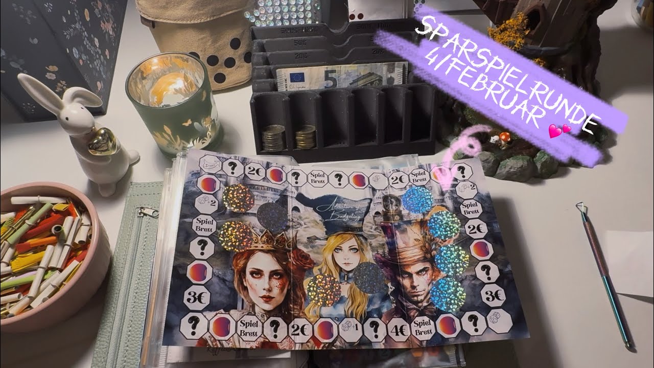 Sparspielzeit 🤩 | 4/Februar 💖 | das Adventure of Budgeting 3 beginnt 🙆🏻‍♀️