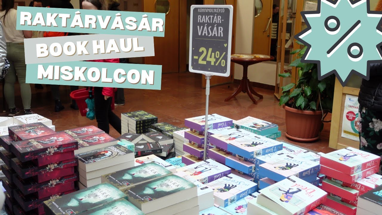 💸 KMK raktárvásár + BOOK HAUL 💸 | Pergamenre hányt szavak