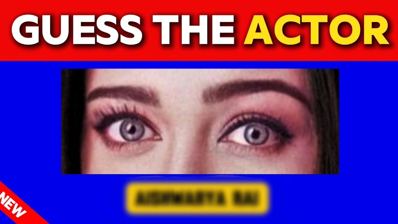 Guess Bollywood Stars by Eyes 😍 | Eyes Quiz Challenge 🧠🔥 | @Quizzing_IQ 