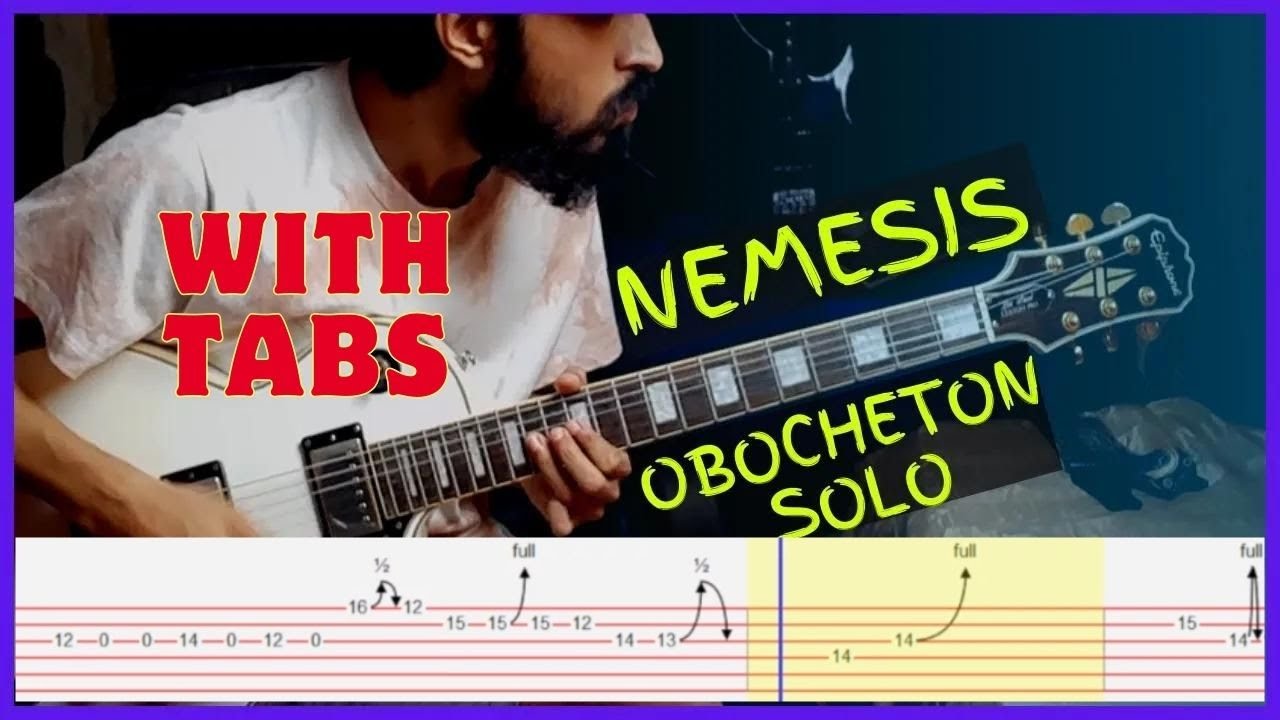 Nemesis - Obocheton Solo TAB | Guitar Lesson