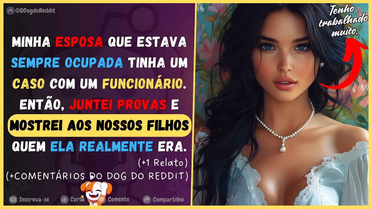 Minha esposa que vivia ocupada tinha um caso. Investiguei a traição e revelei tudo aos nossos filhos