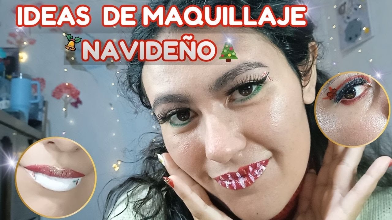 Maquillajes Navideños ✨🎄 | 3 Estilos Diferentes Paso a Paso