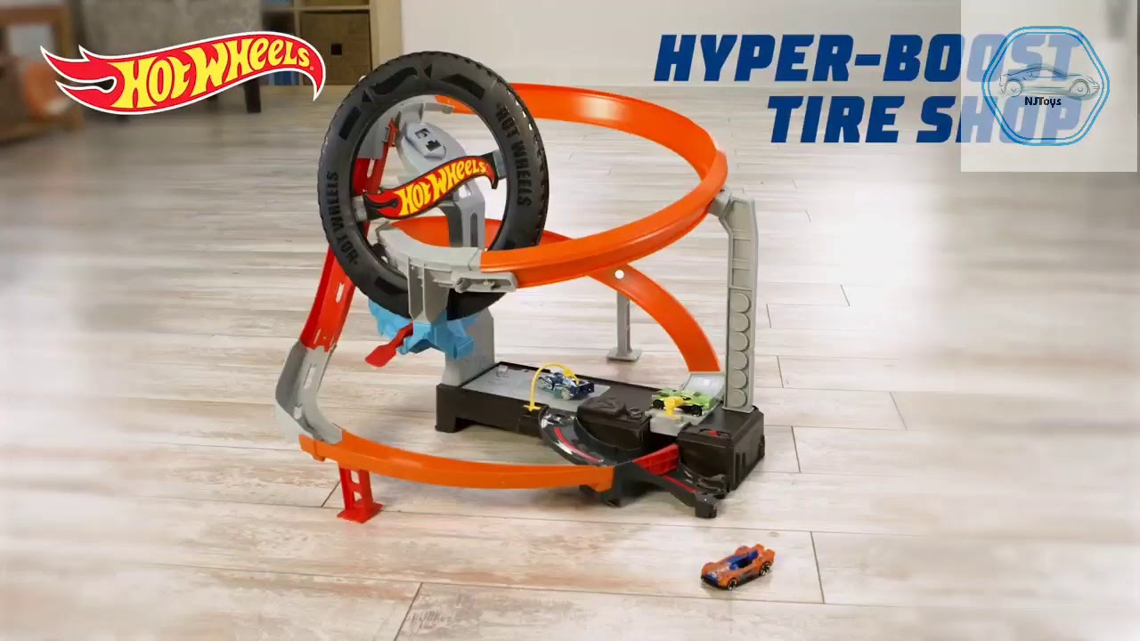 Hot Wheels Hyper Boost Tire Shop