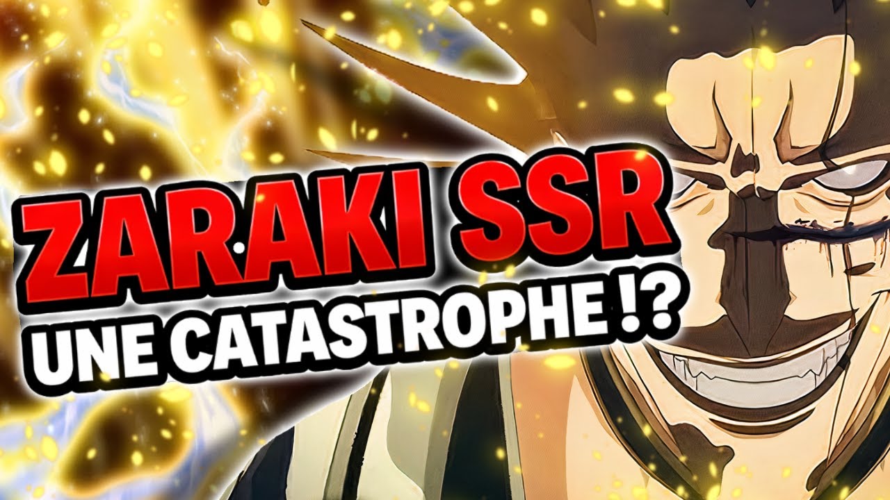 ZARAKI SSR EST RATÉ ?  ON EN PARLE - Bleach: Soul Resonance