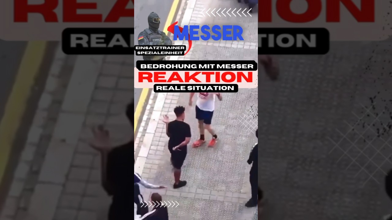 Versteckte Gefahr auf der Stra&szlig;e! (Wichtig) #messerangriff