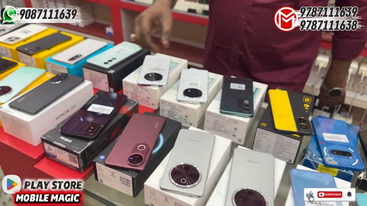 ✨புதிய ஸ்டாக் அப்டேட்ஸ்📲BRANDED MOBILES AT LOWEST PRICE🔥#smartphone #5gmobiles#tech @mobilemagic4881