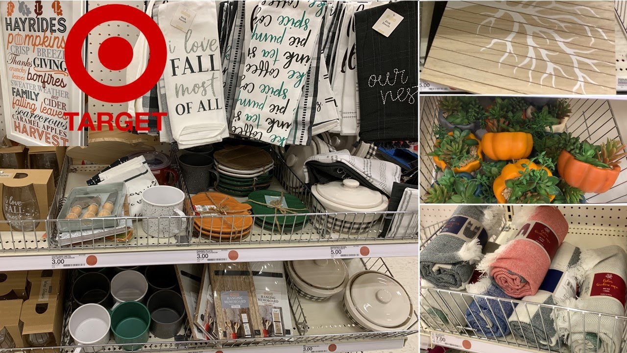 Target Dollar Spot ~ $1 to $5 Home Decor Kitchen Decor Kids Stuffs  ~ Shop With Me Fall 2019