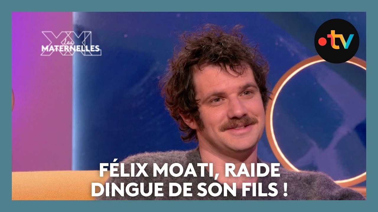 Félix Moati, raide dingue de son fils ! - Les Maternelles XXL