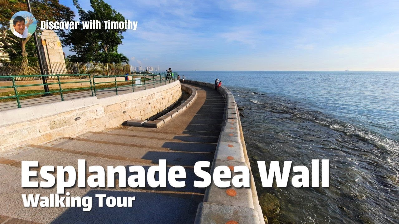 ESPLANADE SEAWALL WALKING TOUR PENANG