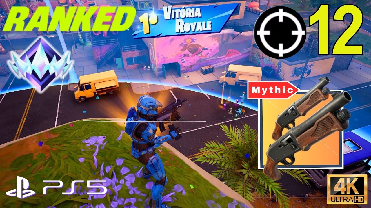 Fortnite Ranqueado SURREAL Zero Build - Vitoria Royale - Capitulo 7 - PS5 4k