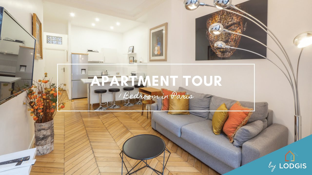 Apartment Tour // Furnished  38m2 in Paris – Ref : 20121177