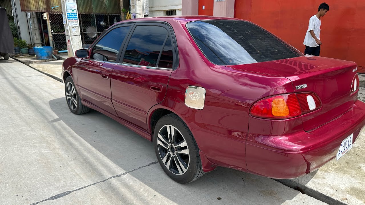 Corolla 1998 តំលៃ 3900$ បញ្ជាក់​ លក់ប្រញាប់👍​3900$​☎️090337779✌️069337779✌️012337779👄❤️️