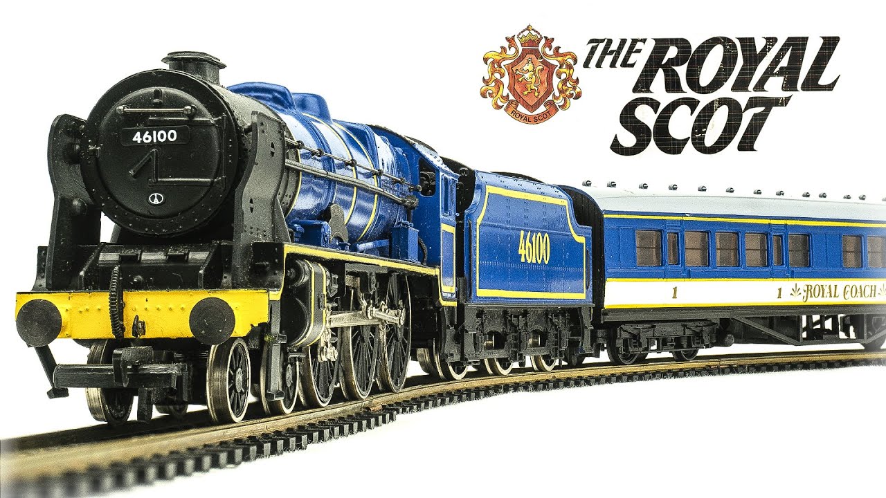 Vintage 1985 Bachmann HO-Scale The Royal Scot Electric Model Train Set Unboxing & Testing