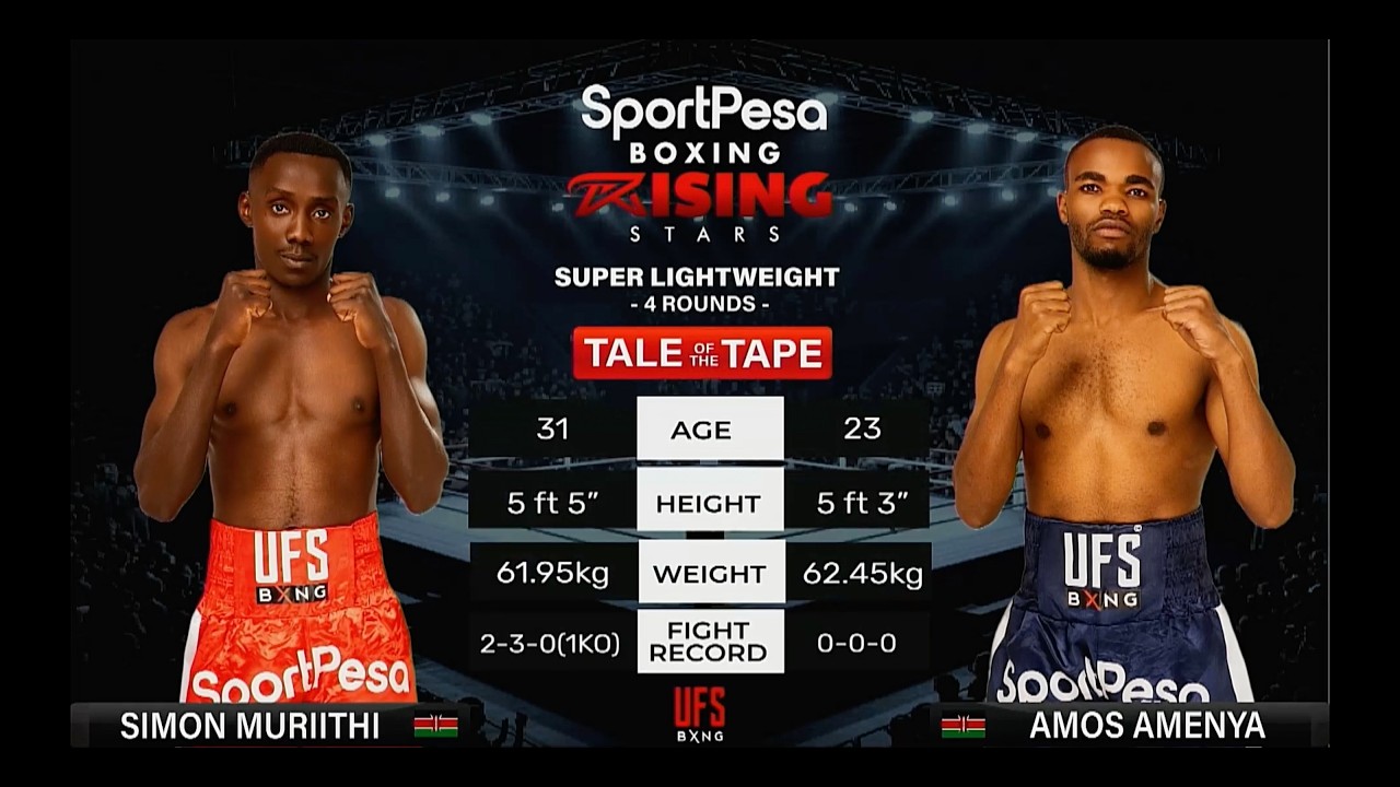 SUPER LIGHTWEIGHT SIMON MURIITHI VS AMOS AMENYA
