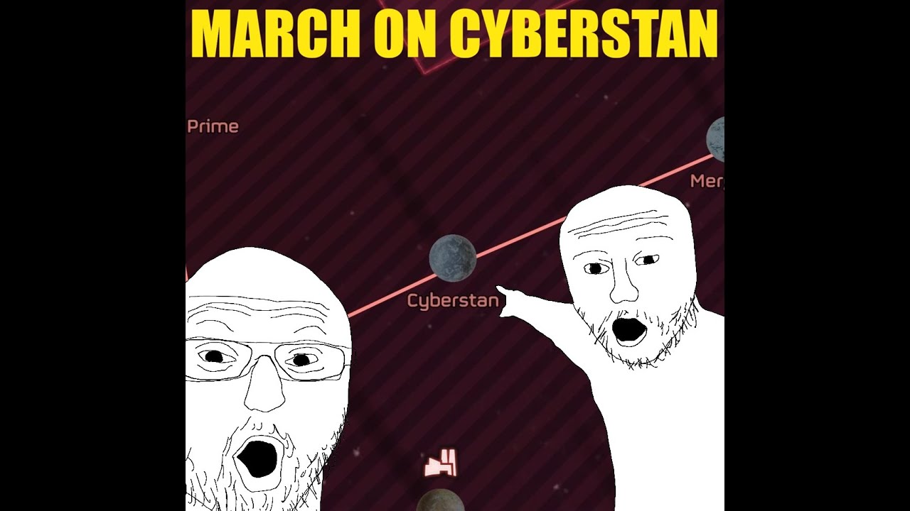 MARCH TO CYBERSTAN END THE CYBORG | Helldivers 2