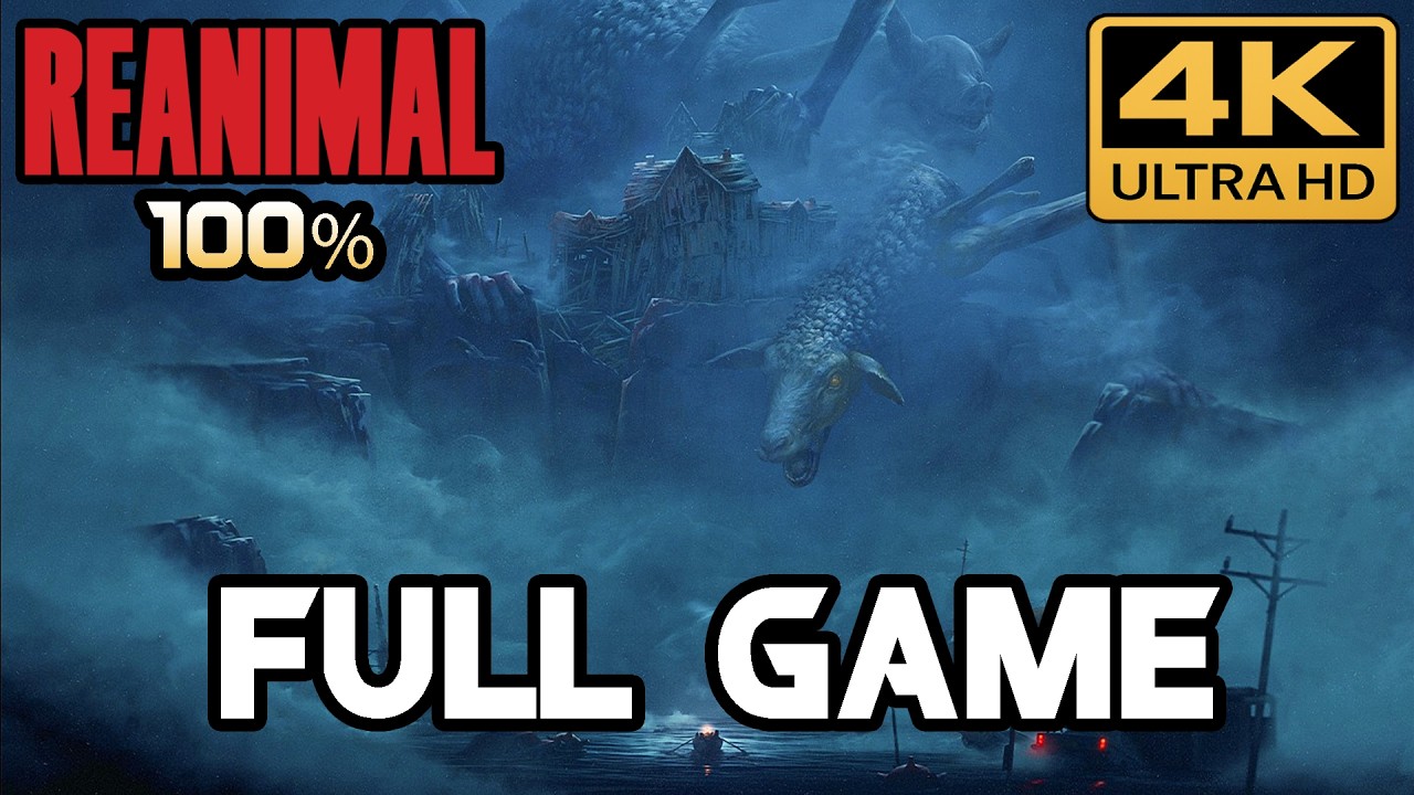 REANIMAL - FULL GAME Gameplay Walkthrough 100% (All Endings and All Collectibles)