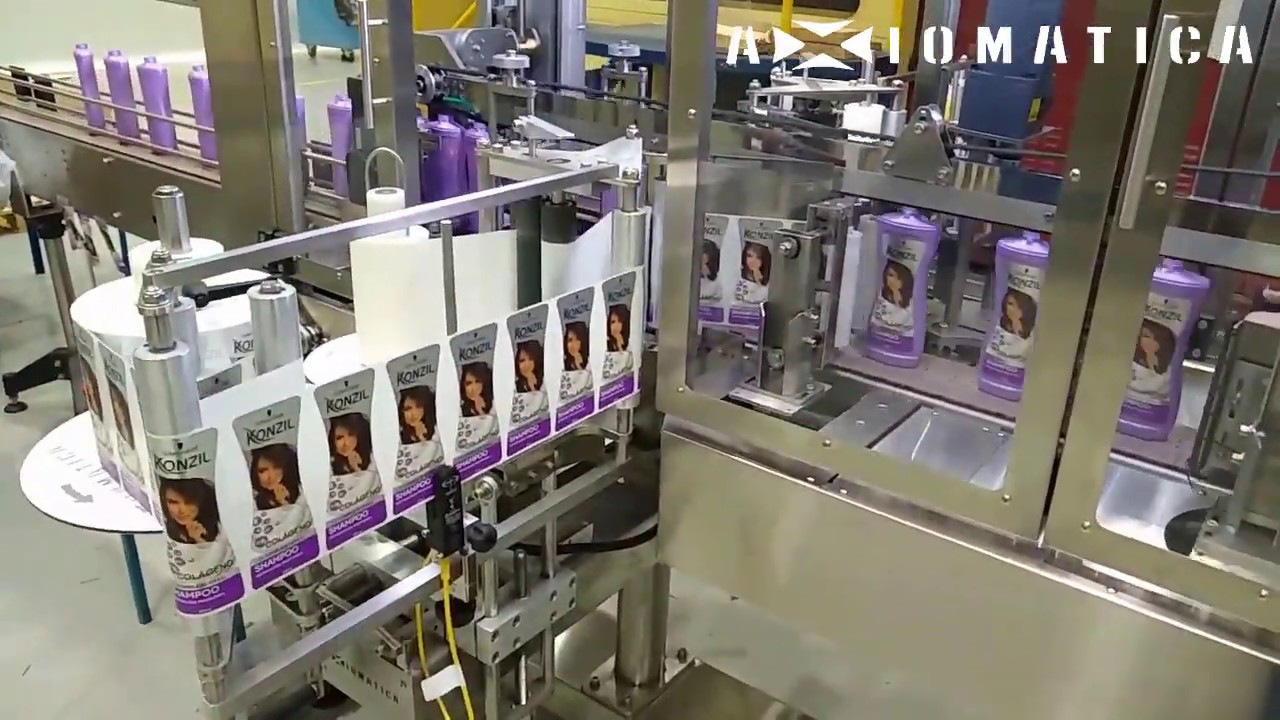 Etiquetadora Automática para envases ovalados AX-A 19