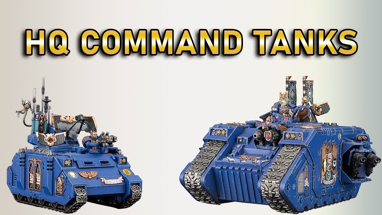 Лэнд Рейдер Эксельсиор и Рино Примарис / Rhino Primaris and Land Raider Excelsior