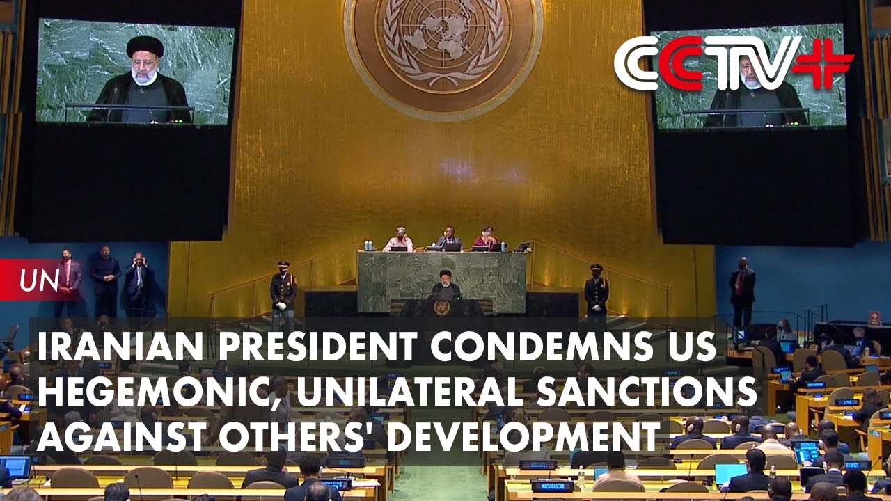 Iranian President Condemns US Hegemonic, Unilateral Sanctions Against Others' Development