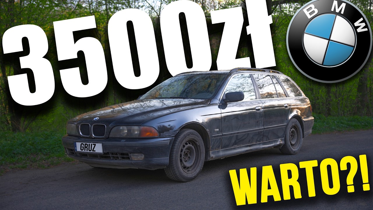 BMW E39 za 3500 ZŁ! Jak wygląda i czy WARTO?