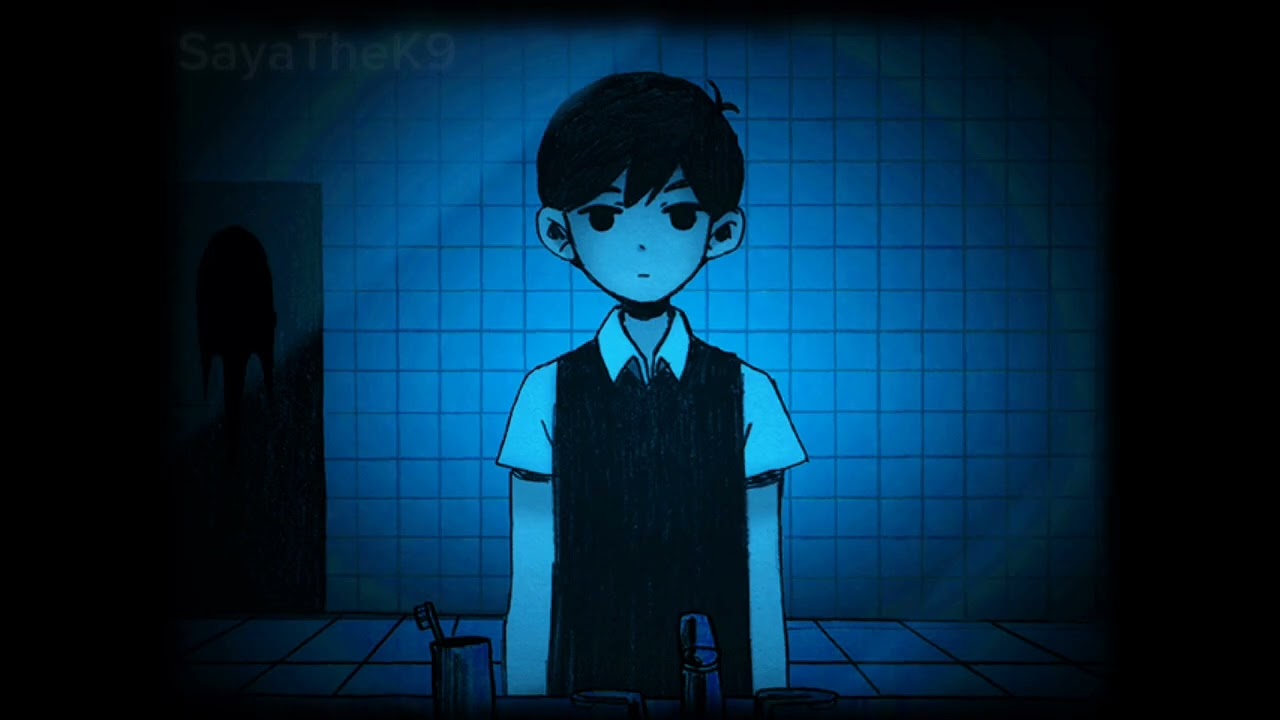 Half Asleep (Machine Girl) with lyrics +OMORI BGMV