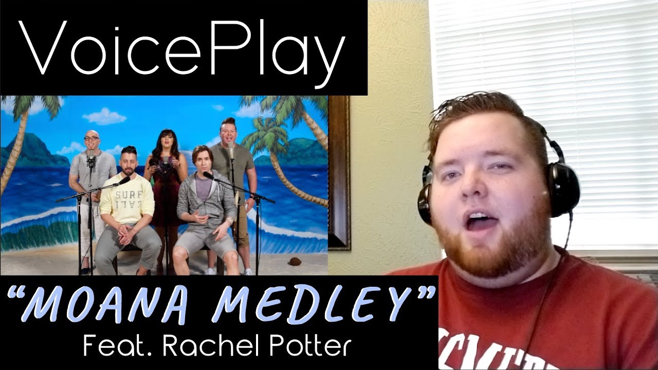 VoicePlay | Moana Medley | Jerod M Reaction
