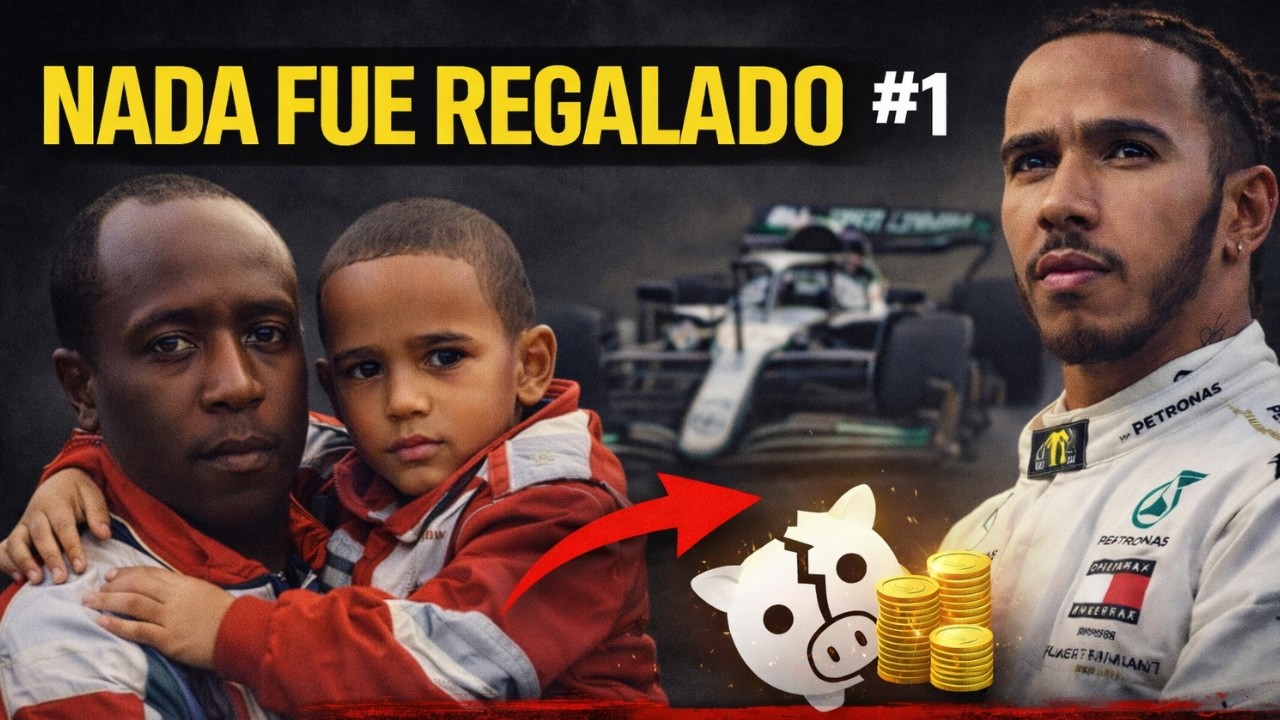 De un padre con 3 trabajos al piloto de $400 millones | La historia real de Lewis Hamilton